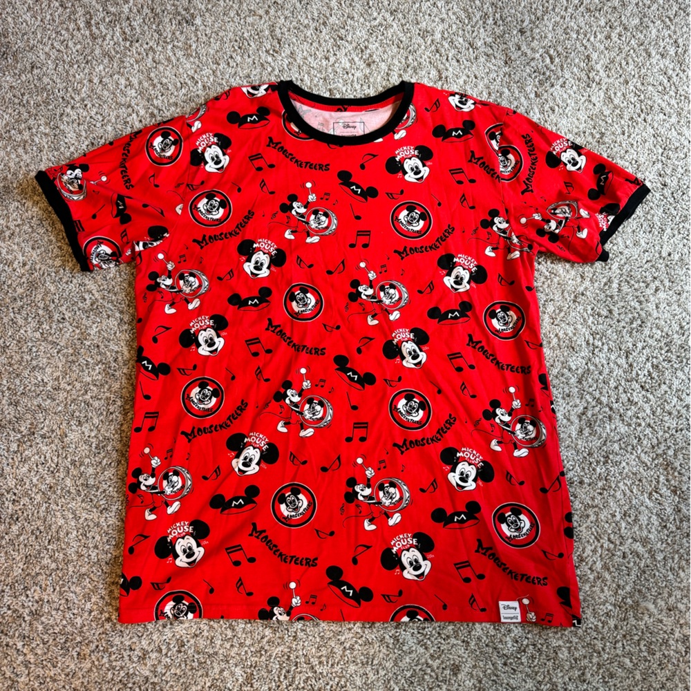 Loungefly Disney Top with Mickey Mouse Mouseketeer